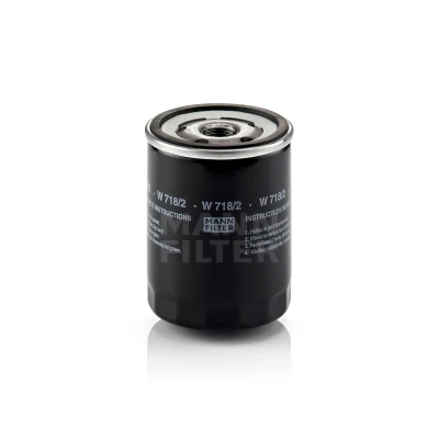 Bilde av MANN FILTER W 718/2 Oljefilter 3/4 16 UNF med en retursperreventil Påskruingsfilter FIAT: Ducato II Flatvogn lastebil/Chassis