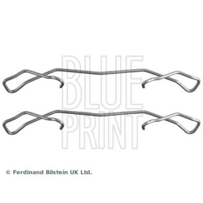 Bilde av BLUE PRINT ADM548600 Tibehørsett, skivebremse belegg framaksel Skivebrems MERCEDES BENZ: E Klasse T modell, Sedan, SLK, VOLVO: V70 2, V50