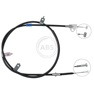 Bilde av Kabel, parkeringsbremse, Høyre bak, mazda cx 5, 5 van, K01144410A, K01544410, K01544410A