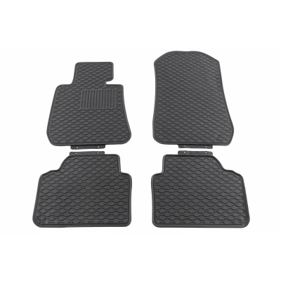 Bilde av VAICO V20 4090 Gulvmatte sett gummi foran og bak 4 svart Skreddersydd BMW: 3 Sedan, Touring