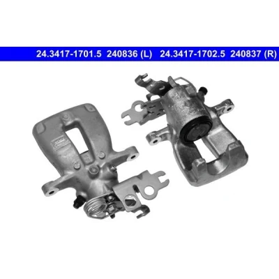 Bilde av ATE 24.3417 1702.5 Bremsecaliper uten holder VOLKSWAGEN: Caddy 3