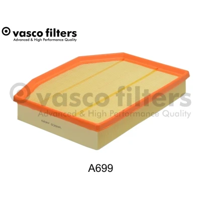 Bilde av DAVID VASCO A699 Luftfilter 47 227 286 firkantet Filterinnsats BMW: X3, Z4 Roadster