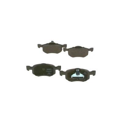 Bilde av BOSCH 0 986 494 361 Bremseklosser Low Metallic med kolbleklips, antihyle blikk