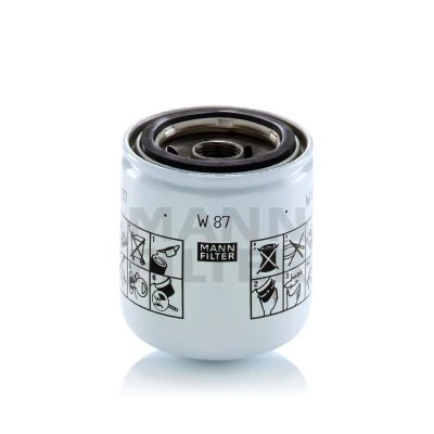 Bilde av MANN FILTER W 87 Oljefilter M 20 X 1.5 Påskruingsfilter