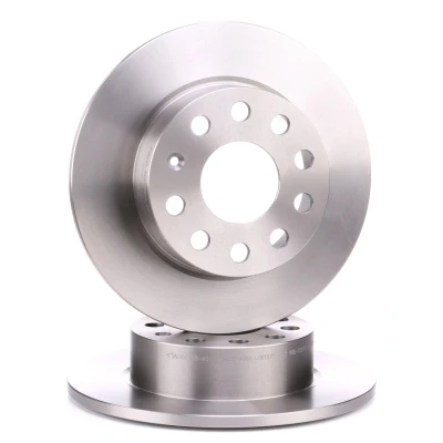 Bilde av VAICO V10 40077 Bremseskiver bakaksel 253 10 5 112 fullt ut Original Quality VOLKSWAGEN: Caddy 3, GOLF 5, 6, SKODA: Octavia 2 Combi