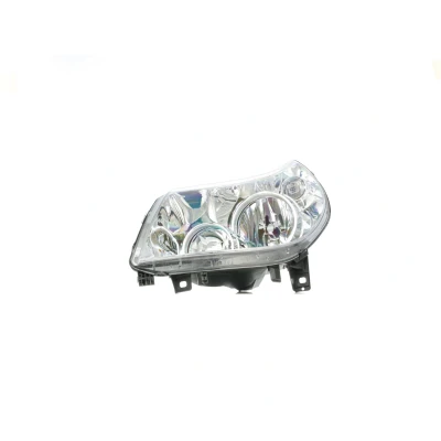 Bilde av VAN WEZEL 1651961 Frontlykter venstre H7, H1 transparent for høyrekjøring med motor høydejustering hovedlys PX26d