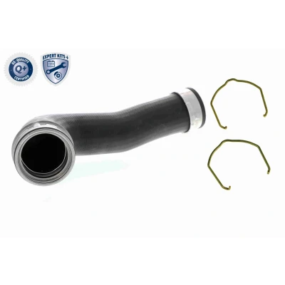 Bilde av VAICO V10 5302 Ladeluftslange gummi med tekstilforsterker klammer VOLKSWAGEN: Golf 5, Passat B6 Variant, Touran I, AUDI: A3 Hatchback