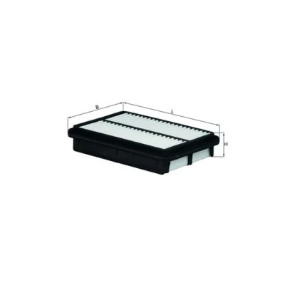 Bilde av MAHLE ORIGINAL LX 1041 Luftfilter 48,0 177 257,5 Filterinnsats HYUNDAI: Santa Fe I