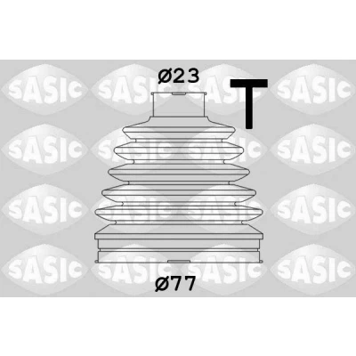 Bilde av SASIC 1904022 Drivakselmansjett framaksel, hjulside Termoplast RENAULT: CLIO 3