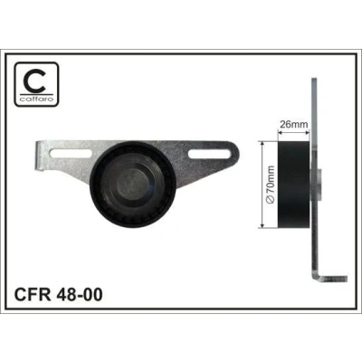 Bilde av Strammerull, kilerem med ribber, dacia,nissan,renault, 1175 000 Q0E, 1192 500 QAB, 7700 105 325, 8200 192 843, 582 997