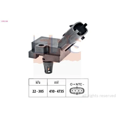 Bilde av FACET 10.3186 Sensorer Made in Italy OE Equivalent VOLVO: V50, V60 I, XC70 I Cross Country, LAND ROVER: Freelander 2 SUV, FORD: MONDEO 4 Turnier