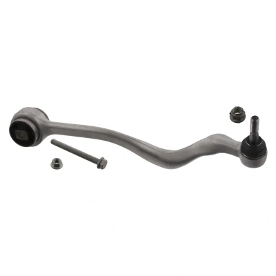 Bilde av FEBI BILSTEIN 40304 Bærebru med sikringsmutter, holder lager, støtte / styreledd framaksel høyre, øvre Casterstag Aluminium BMW: 5 Touring