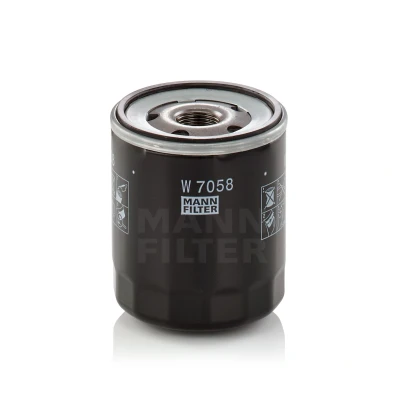 Bilde av MANN FILTER W 7058 Oljefilter M 20 X 1.5 med en retursperreventil Påskruingsfilter PEUGEOT: 508 I SW, 307 Sedan, DS: DS7 Crossback