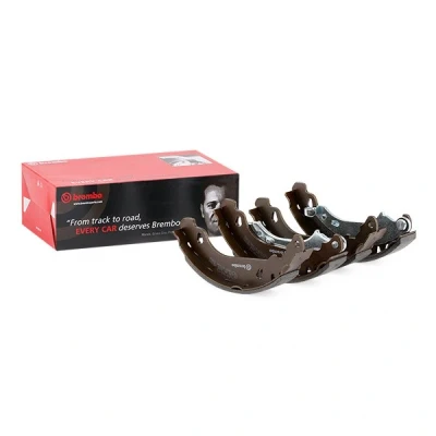 Bilde av BREMBO S 61 525 Bremsesko 180 32 med håndbremsarm PEUGEOT: 206 SW, Hatchback