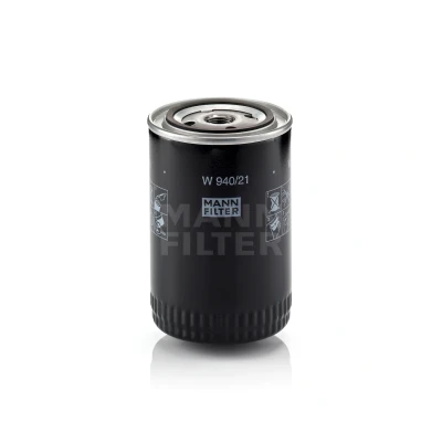 Bilde av MANN FILTER W 940/21 Oljefilter 3/4 16 UNF Påskruingsfilter OPEL: Omega A Sedan, Ascona B Rekord E1 Sedan