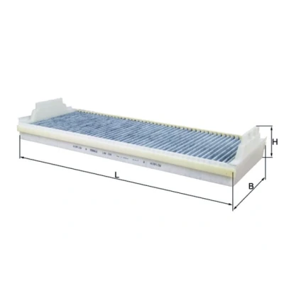 Bilde av MAHLE ORIGINAL LAK 154 Kupéfilter Karbonfilter 473,9 188 70,0