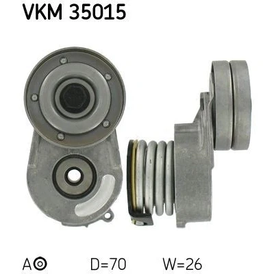 Bilde av SKF VKM 35015 Strammerull OPEL: Combo C Varebil / Stasjonsvogn, Corsa Hatchback, Meriva A