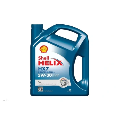 Bilde av Shell Helix HX7 Professional AV 5W 30 5l Motorolje 550046292 VOLKSWAGEN: Polo IV Hatchback, Transporter 5, Touran I, AUDI: A3 Sportback, A6 C6 Avant