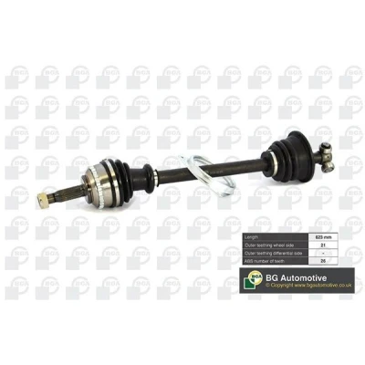Bilde av Drivaksel, Framaksel venstre, renault clio ii, skåp/halvkombi kangoo, kangoo express, thalia i, 7700103731, 7700106007, 7700108