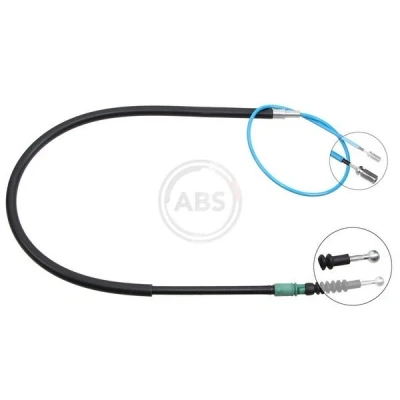 Bilde av A.B.S. K13626 Bremsekabel 1447 Skivebrems for høyre/venstre ratt VOLKSWAGEN: Golf 5, 6, SKODA: Octavia 2 Combi, Yeti