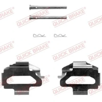 Bilde av QUICK BRAKE 109 1141 Tibehørsett, skivebremse belegg PEUGEOT: Expert I Van, FORD: Escort 6