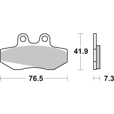 Bilde av BREMBO Carbon Ceramic Road Bremseklosser foran og bak keramikk 07GR1406