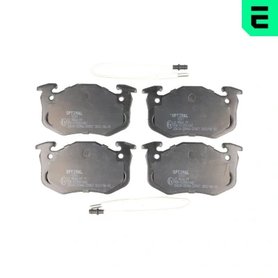 Bilde av OPTIMAL BP 09397 Bremseklosser framaksel inkl. slitasjevarselkontakt RENAULT: Super 5 Hatchback