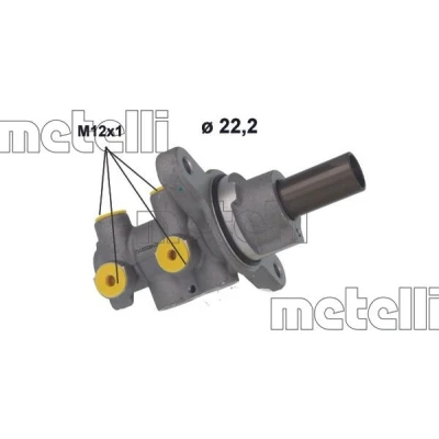 Bilde av METELLI 05 1214 Hovedsylinder 22,20 Aluminium