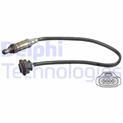 Bilde av DELPHI ES11113 12B1 Lambdasonde Fingersonde, oppvarmet OPEL: Vectra C CC