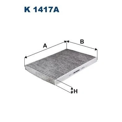 Bilde av FILTRON K 1417A Kupéfilter Karbonfilter 300 214 25