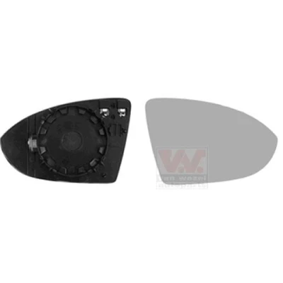 Bilde av VAN WEZEL 5766838 Speilglass høyre VOLKSWAGEN: Golf 7 Variant, 7, Alltrack