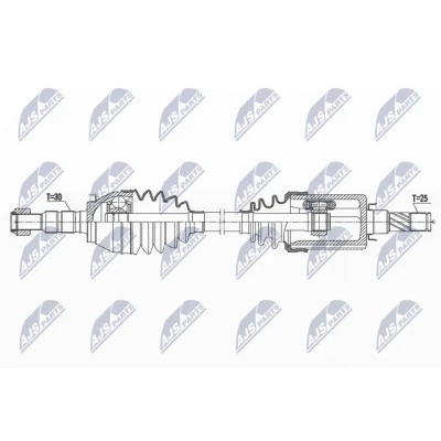 Bilde av Drivaksel, Framaksel venstre, opel insignia b grand sport, sports tourer, 84138327, 84527905, 95525701, 95528935