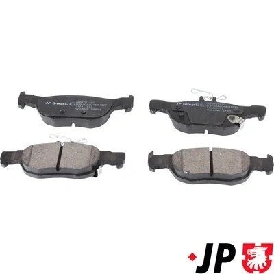 Bilde av JP GROUP Bremseklosser bakaksel med akustisk slitasjevarsel antihyle blikk 3863701210 MAZDA: MX 30, CX 30