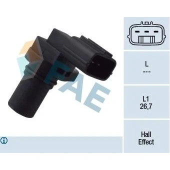 Bilde av Turtallssensor, motormanagement, opel,vauxhall, 1319002080, 62 38 153, 97180388, J5T23381