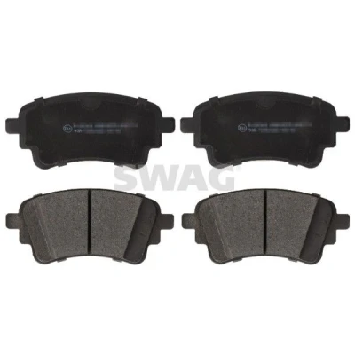 Bilde av SWAG 33 10 9321 Bremseklosser bakaksel klargjort for slitasjeindikator AUDI: A4 B9 Avant, A5 Sportback, Allroad