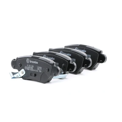 Bilde av BREMBO P 59 031 Bremseklosser med akustisk slitasjevarsel bremsecaliperskruer tilbehør OPEL: Zafira A, Astra G Caravan, CC