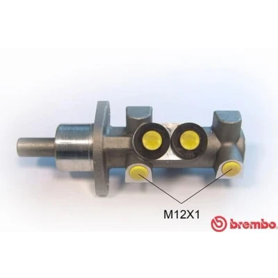 Bilde av BREMBO M 85 045 Hovedsylinder 25,4 Aluminium 12 x 1 (2) VOLKSWAGEN: Transporter 4 Bus,