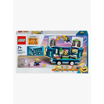 Bilde av LEGO Despicable Me 75581 Minions’ festbuss med musikkanlegg Byggesett Plast