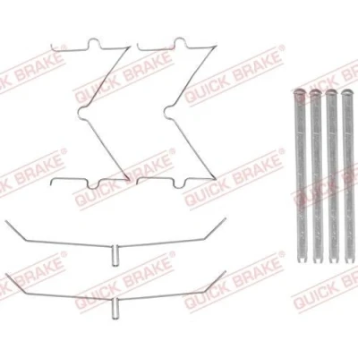 Bilde av QUICK BRAKE 109 1885 Tibehørsett, skivebremse belegg TOYOTA: HILUX 3 Pick up