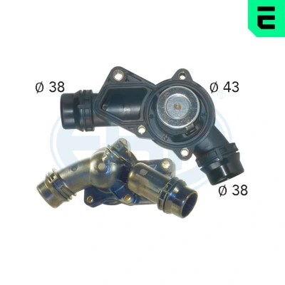Bilde av ERA 350083A Termostat 97 med tetning plast kapsling BMW: 5 Touring, Sedan, X3