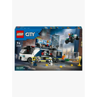 Bilde av LEGO City 60418 Politiets mobile etterforskningslab Byggesett