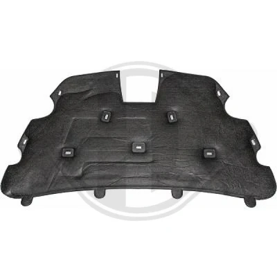 Bilde av DIEDERICHS 8814160 Motorrom isolering Motorpanser med festemateriell FORD: Focus 2