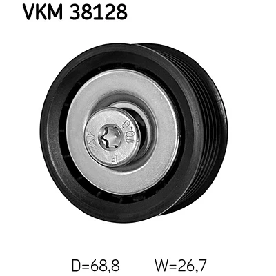 Bilde av SKF VKM 38128 Styrerulle MERCEDES BENZ: Sprinter 5 T Van, Vito Mixto, Minibuss