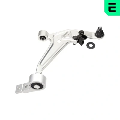 Bilde av OPTIMAL G6 1212 Bærebru med holder støtte / styreledd, gummifeste, kunststoffskive høyre, nede, framaksel Casterstag Aluminium 15,2