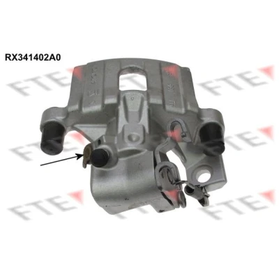 Bilde av FTE 9290244 Bremsecaliper grå Aluminium høyre bakaksel uten holder TOYOTA: Yaris III Hatchback, II Hatchback