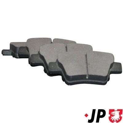 Bilde av JP GROUP 4163700410 Bremseklosser bakaksel ikke klargjort for slitasjeindikator PEUGEOT: 207 Hatchback, 307 Stasjonsvogn, SW