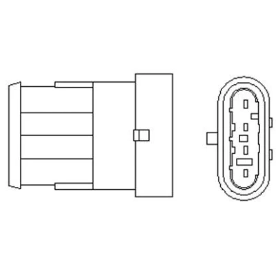 Bilde av MAGNETI MARELLI 466016355049 Lambdasonde oppvarmet 4 ALFA ROMEO: 156 Sedan, 147, Spider