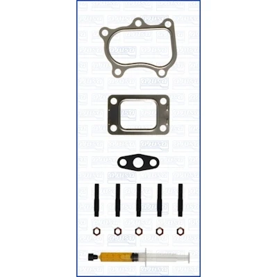 Bilde av AJUSA JTC11075 Monteringssett, lader with studs, syringe oil med tetning montageanvisning