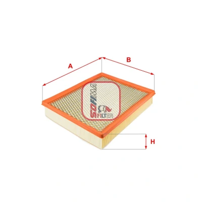 Bilde av Luftfilter SOFIMA S 3802 A