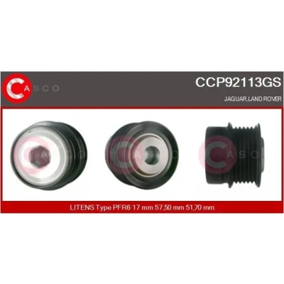 Bilde av CASCO CST40163AS Starter 12V 2kW 9 CPS0119 M8 76mm